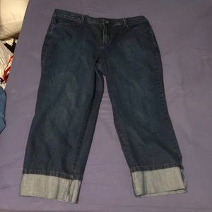 Brand: Gloria Vanderbilt, Size: 16W Material: Denim